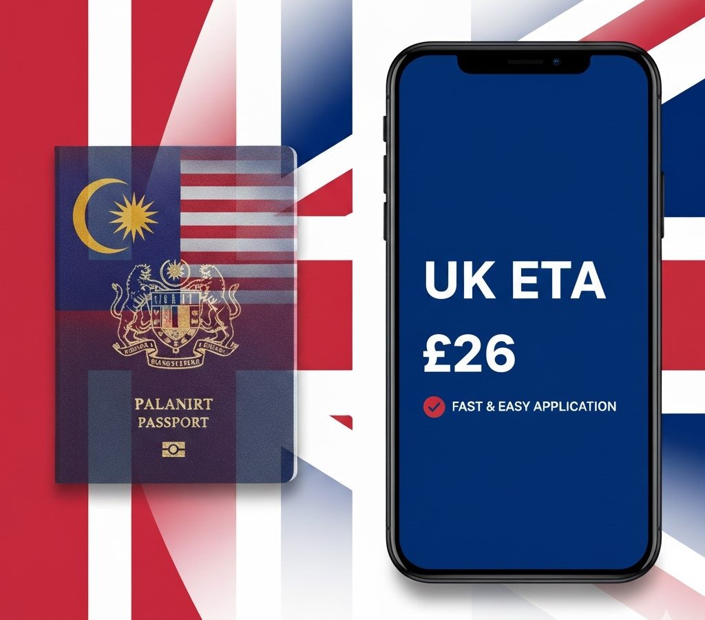 How much does a UK ETA cost for Malaysians