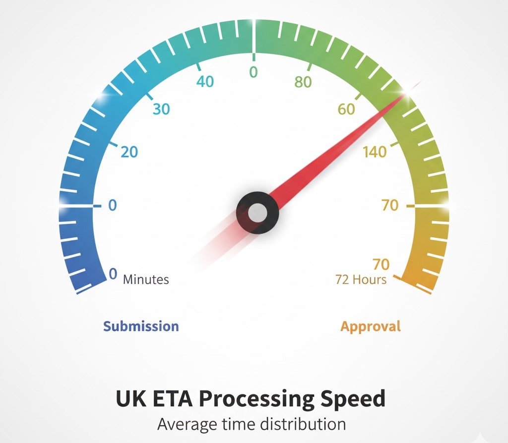 The Official UK ETA Processing Time Minutes to 72 Hours