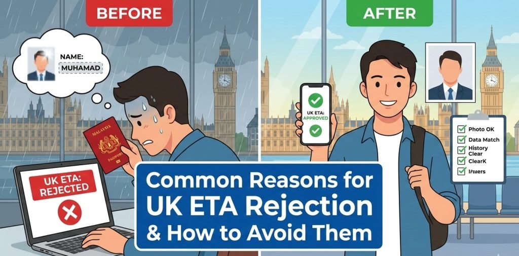 Common Reasons for UK ETA Rejection and How to Avoid Them