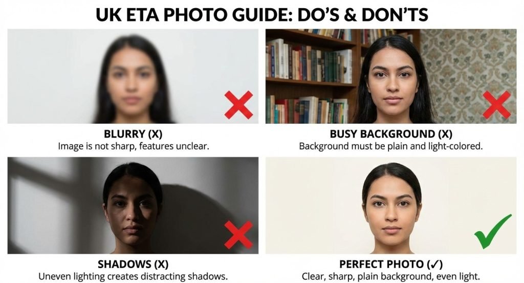Common Reasons for UK ETA Rejection and How to Avoid Them 3 Poor Quality Passport Photos