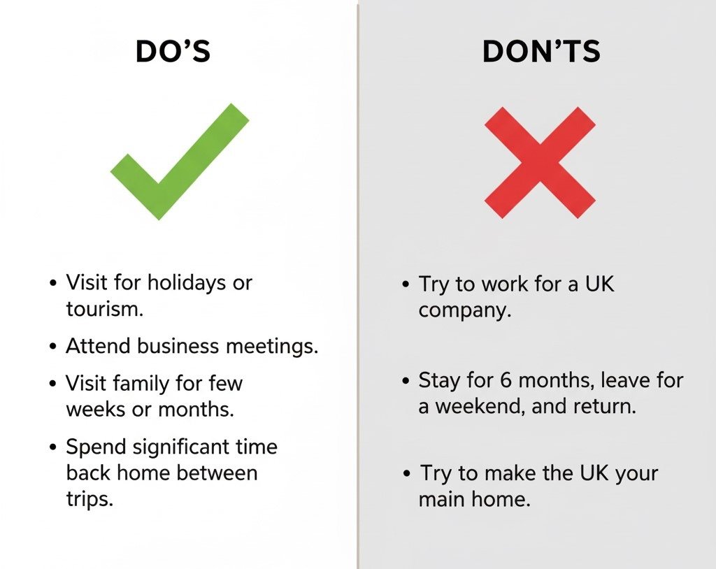 UK ETA for Malaysians: Your Complete Guide to Multiple Entry Rules 4 The Most Important Rule Understanding the Genuine Visitor Requirement