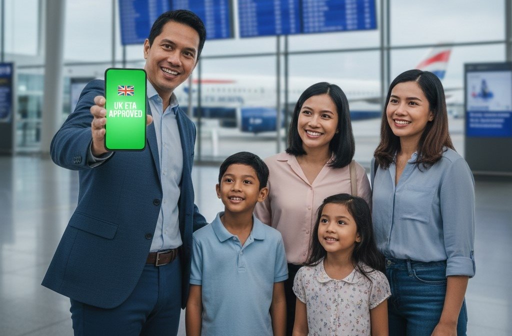 Cost of UK ETA for a Family of Four from Malaysia