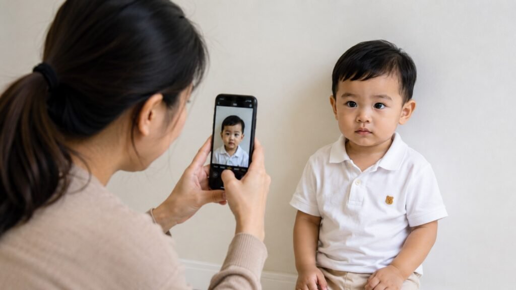 UK ETA for Malaysian Children: Everything Parents Must Know 2 Capturing a moment with mom