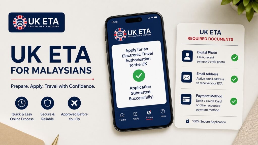 UK ETA application guide for Malaysians