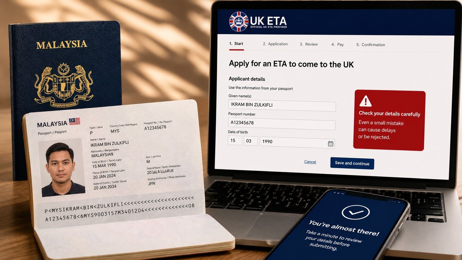 Common UK ETA application mistakes Malaysians should avoid