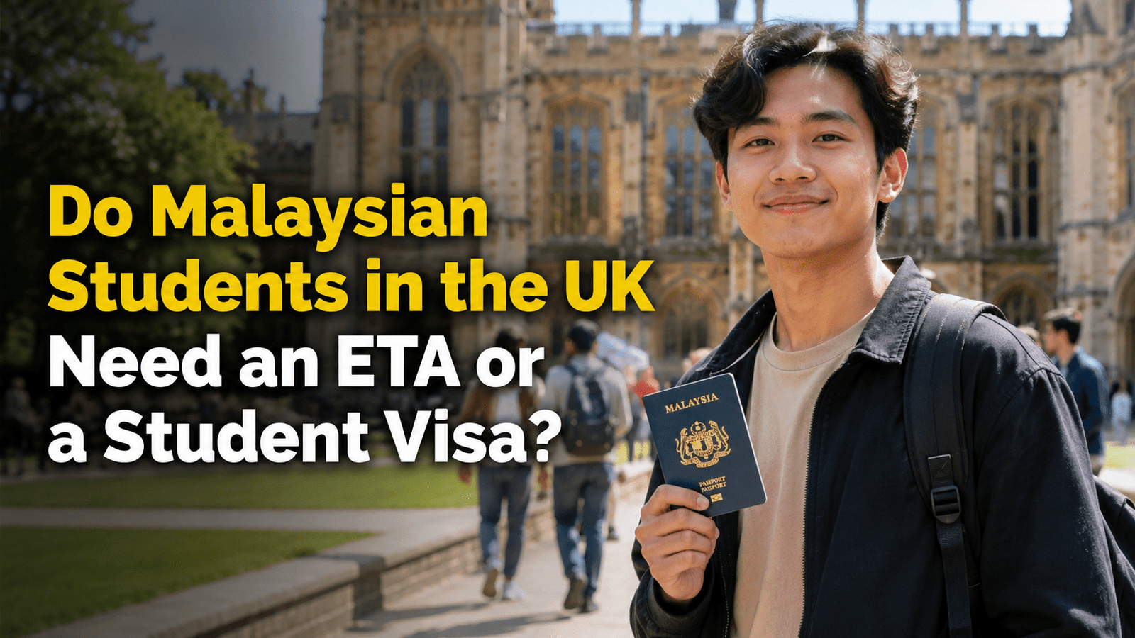 Malaysian Students ETA or Visa